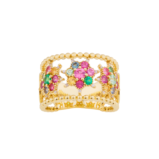 BAGUE ÉTHIQUE BANDEAU ARCOIRIS